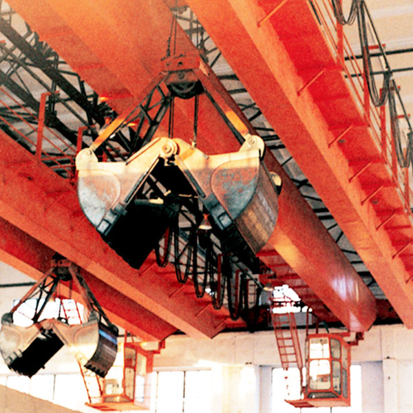 Grab overhead crane